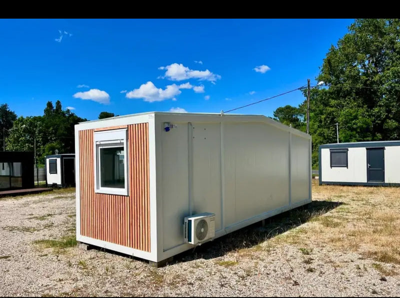 Bungalow Conteneur Neuf ♻️ Isolation & Galvanisation 100 % complète + Toiture scellée / soudée ➡️ Qualité Premium