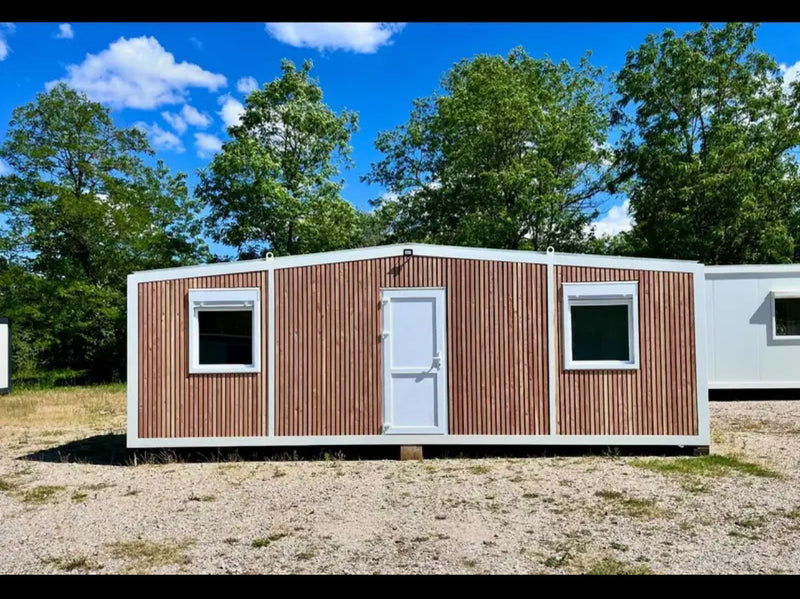 Bungalow Conteneur Neuf ♻️ Isolation & Galvanisation 100 % complète + Toiture scellée / soudée ➡️ Qualité Premium