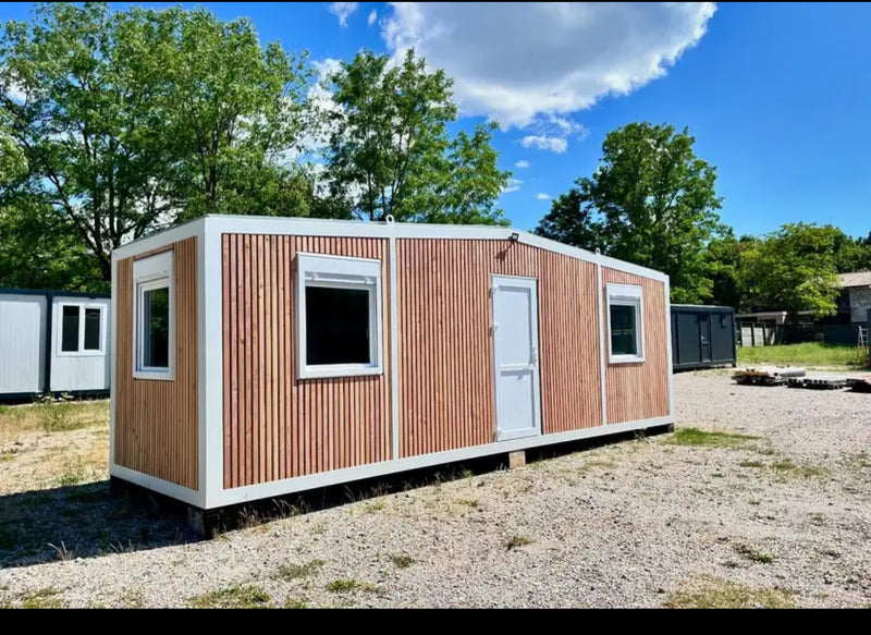Bungalow Conteneur Neuf ♻️ Isolation & Galvanisation 100 % complète + Toiture scellée / soudée ➡️ Qualité Premium