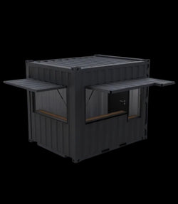 Container aménagé Snack Box 10 pieds version “Privilège”