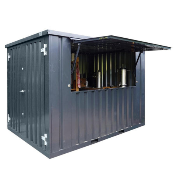Conteneur à barres amovible 3x2m