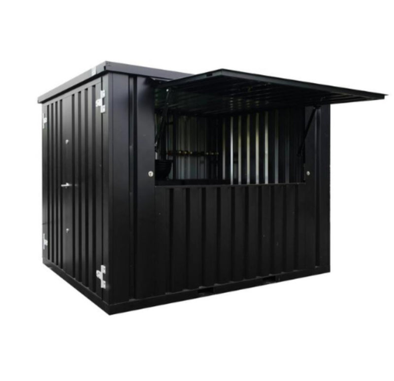Conteneur à barres amovible 3x2m